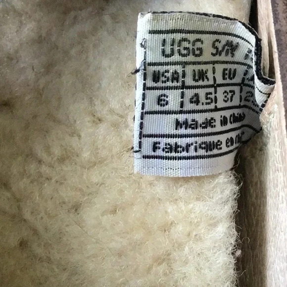 Ugg Dakota espresso slippers drivers dark brown suede shearling Size 6 - Picture 8 of 10